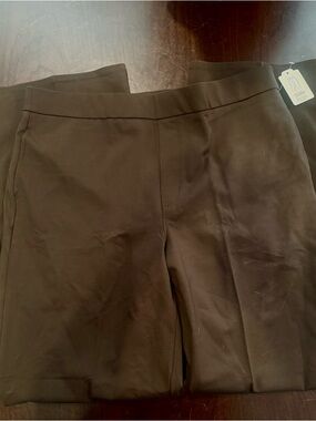 St. John’s Bay Brown wide leg Womens Stretch Trousers